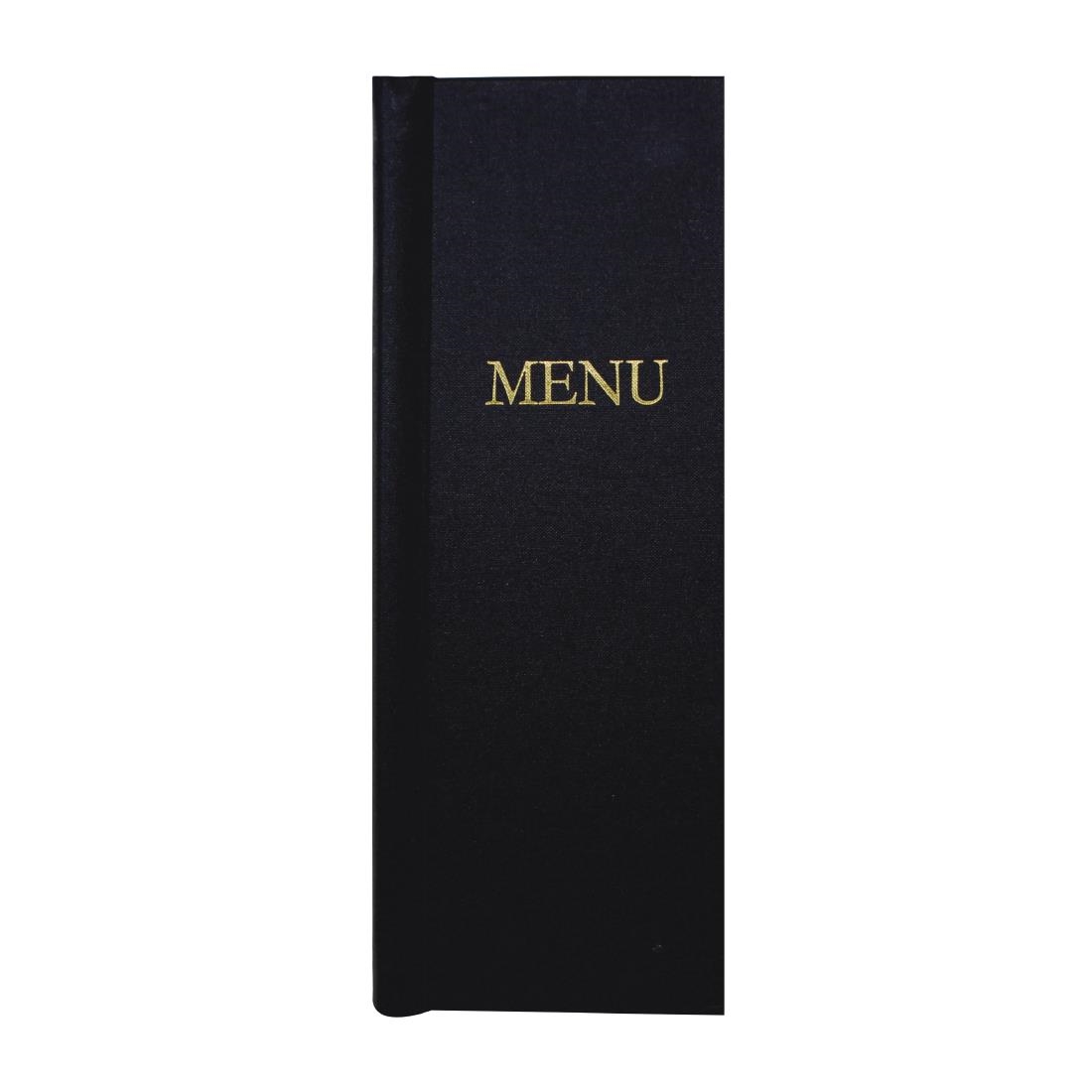 Slip Grip Menu Covers 1/2 Width A4 Size