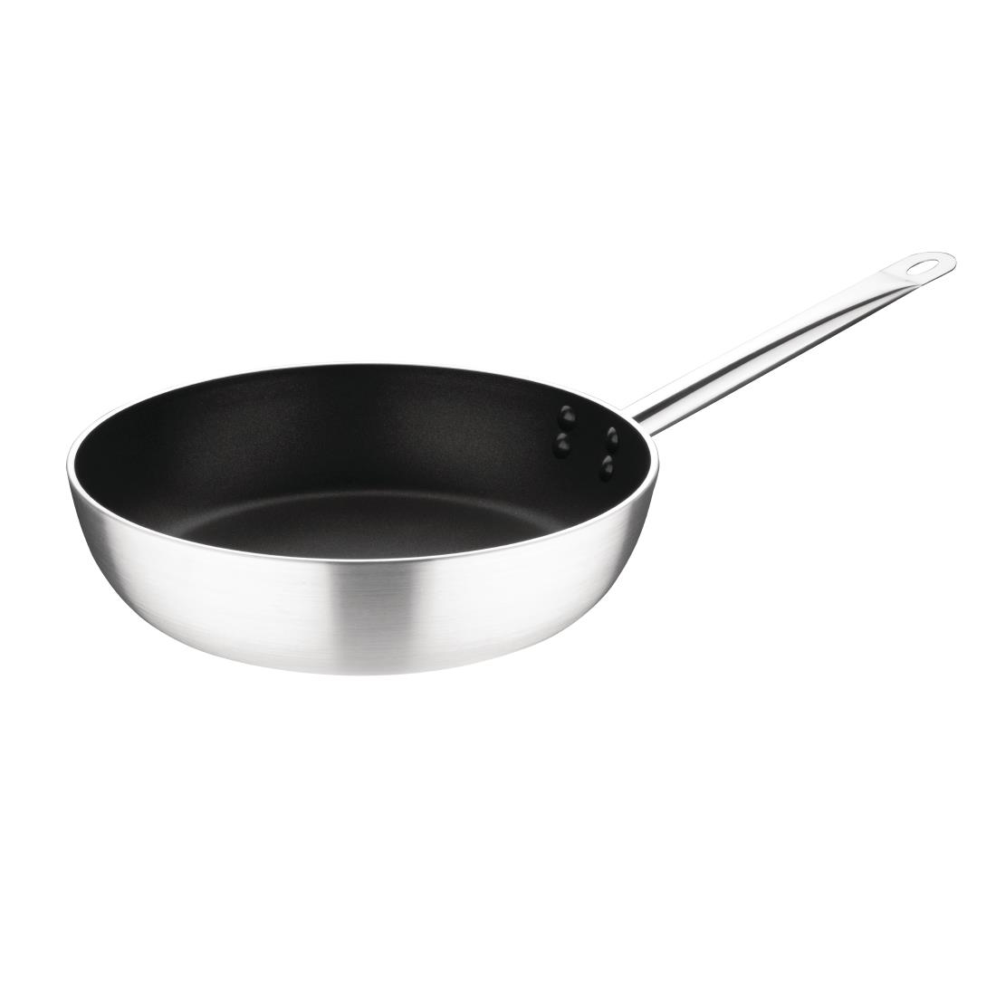 Vogue Non-stick Teflon Aluminium Induction Platinum Plus Sauté Pan 320mm