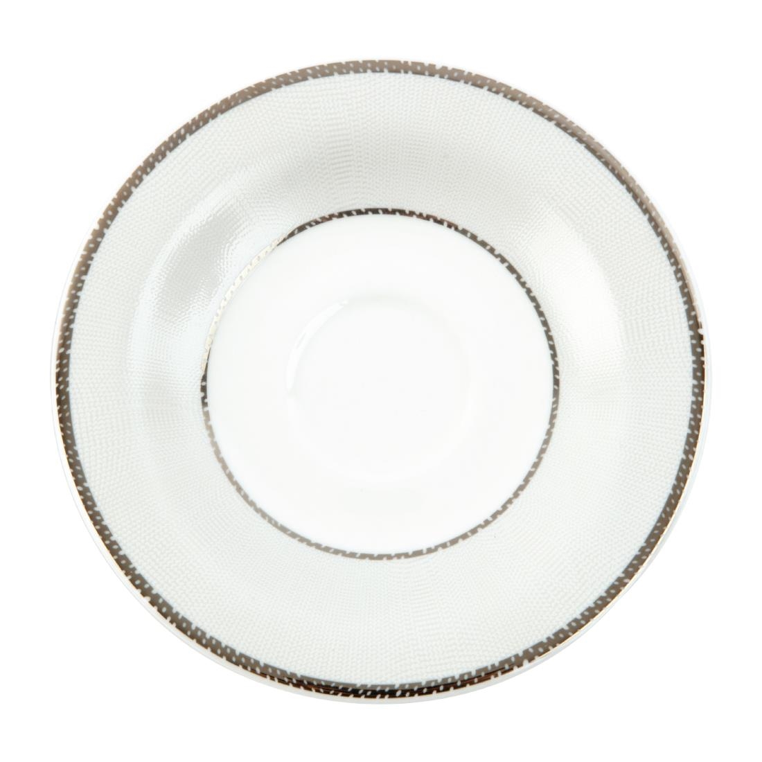 Royal Bone Afternoon Tea Silverline Saucer 125mm (Pack of 12)