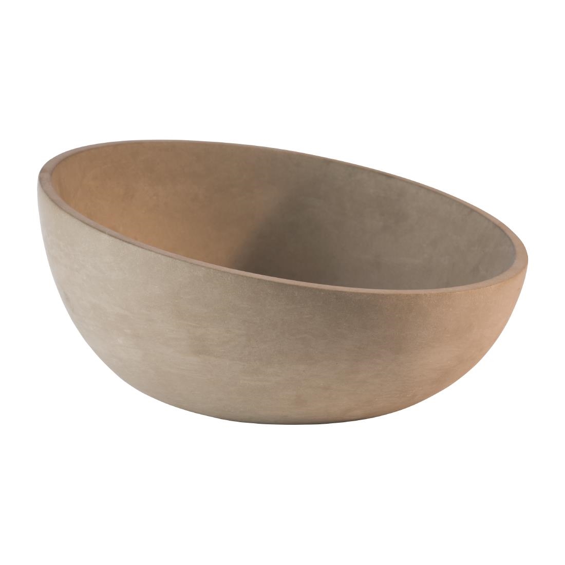 APS Element Sloping Bowl Concrete 295mm 2500ml (Single)