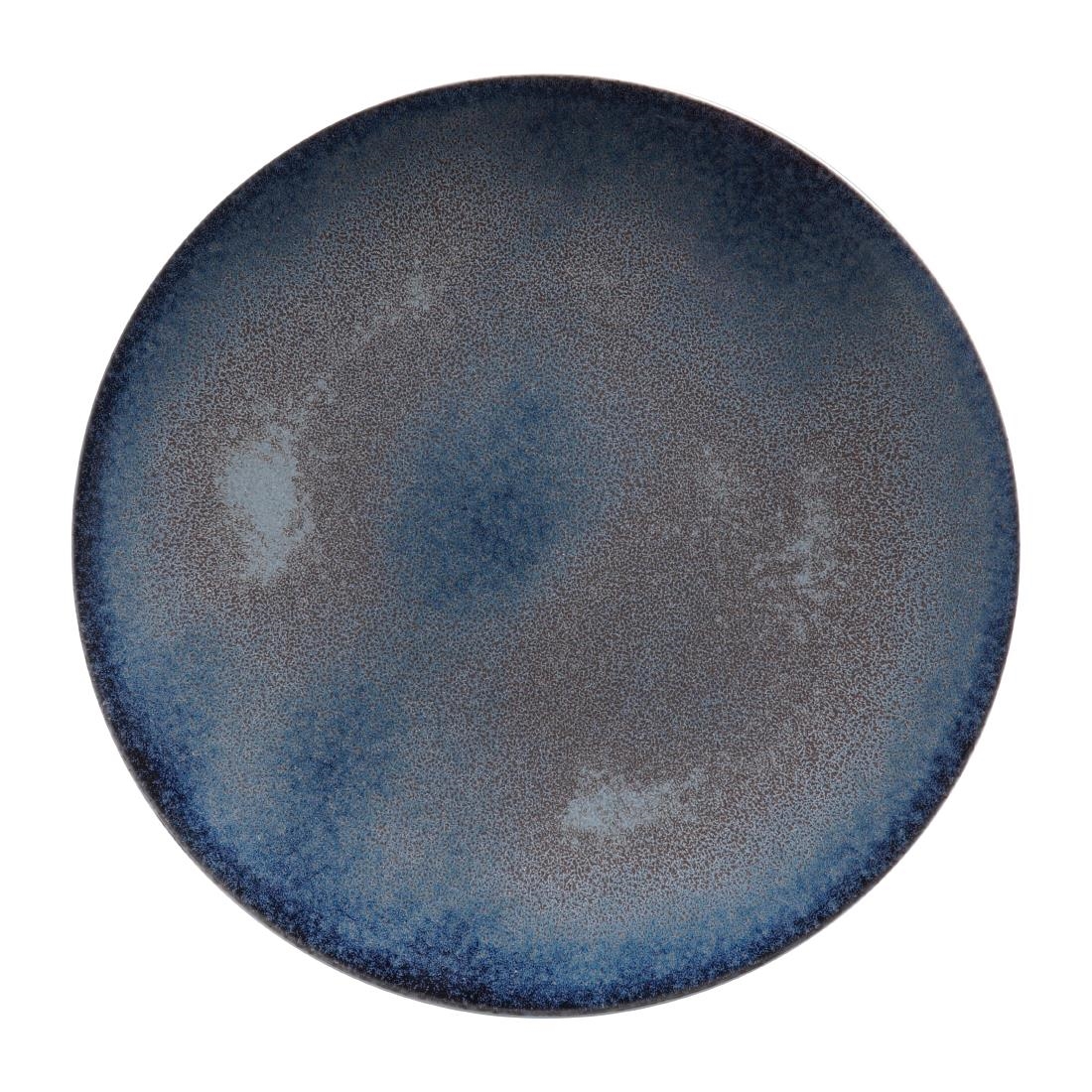 Royal Crown Derby Rebel Dark Blue Coupe Plate 255mm (Pack of 6)