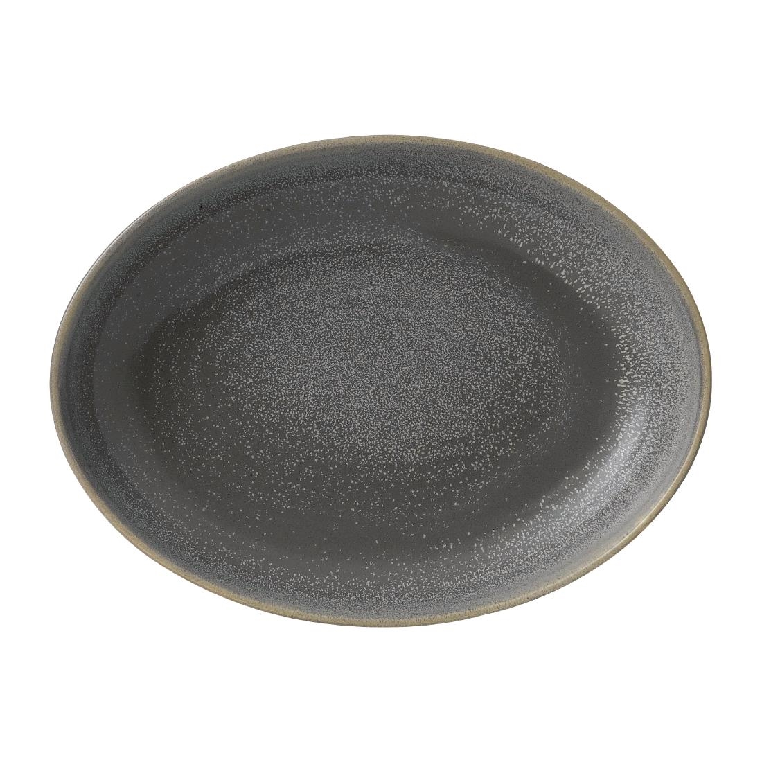 Dudson Evo Granite Deep Oval Bowl 267 x 196mm (Pack of 6)