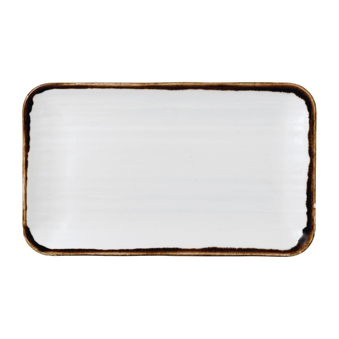 Dudson Harvest Natural Rectangular Plate 275mm (Pack of 12)