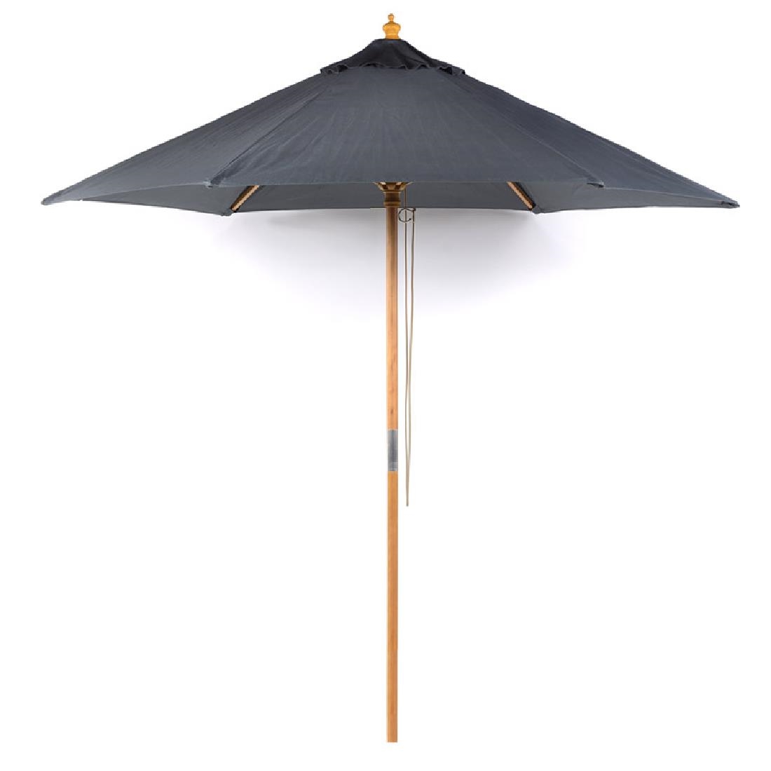 Bolero Cheltenham Round Parasol 2.5m Diameter Grey