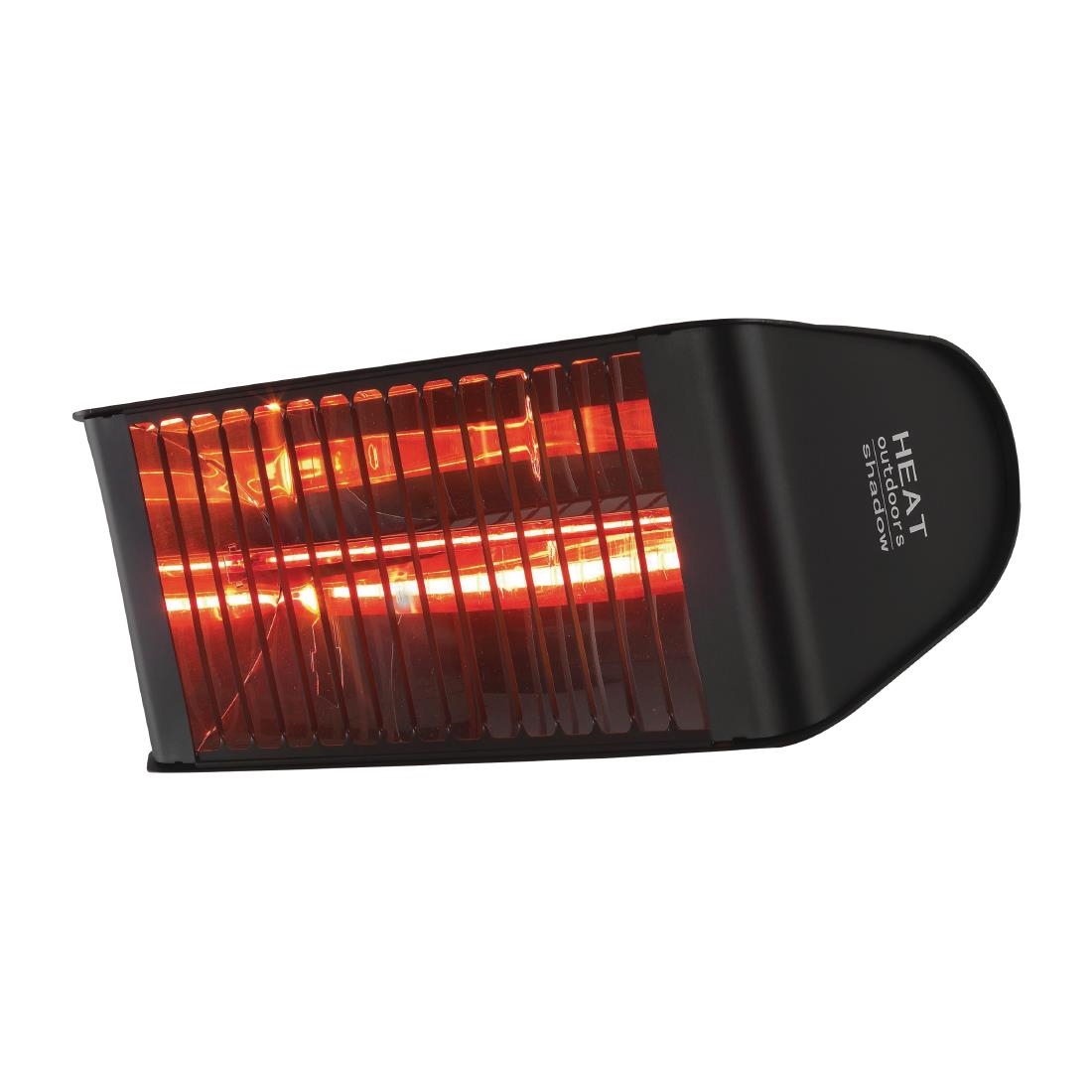 Shadow FatBoy Mega Heat Remote Patio Heater Black 2.4kW