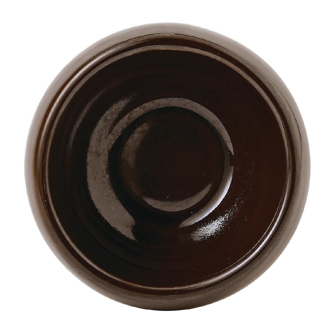 Churchill Emerge Cinnamon Brown Deep Bowl 90mm (Pack of 12)