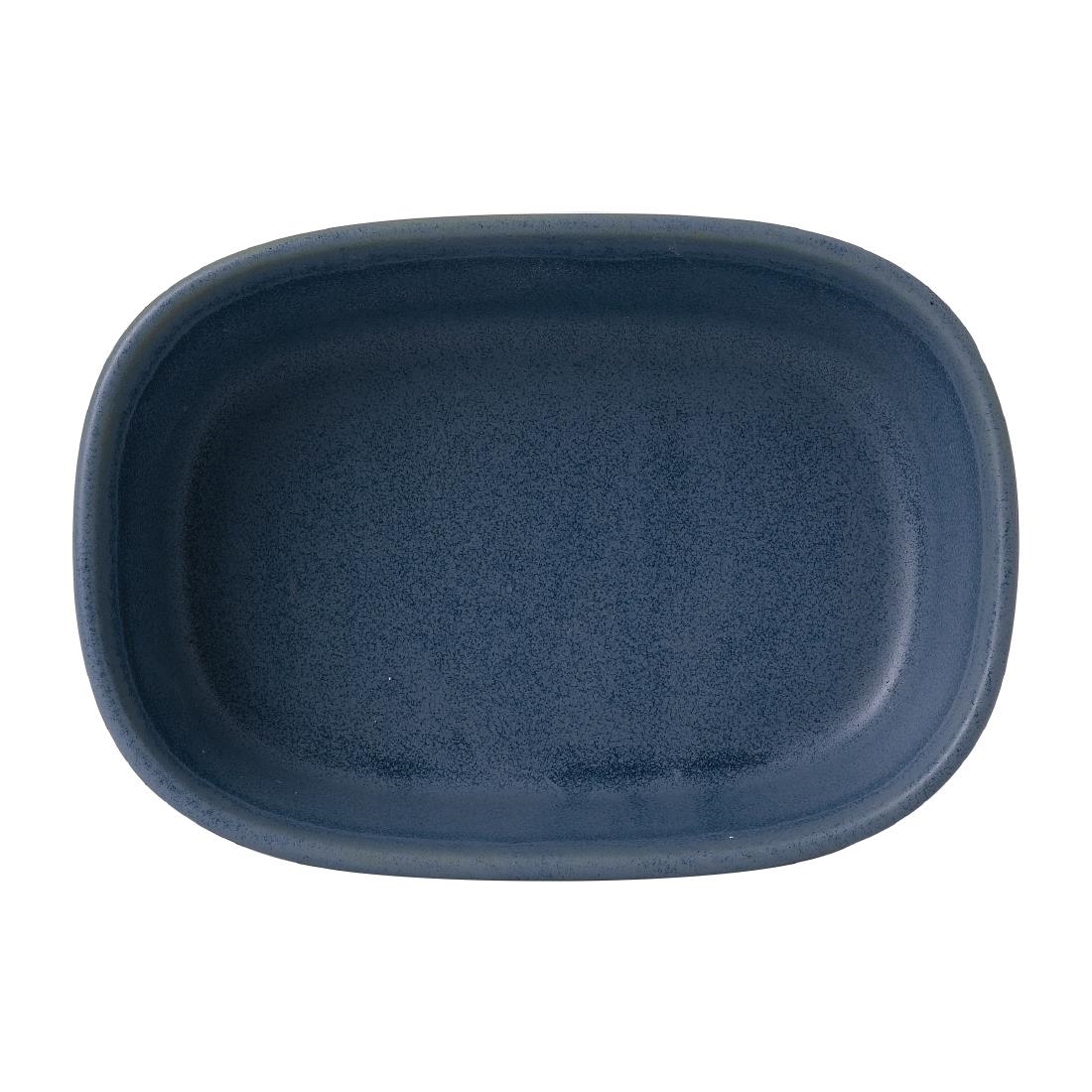 Churchill Emerge Dish Oslo Blue 170 x 120mm (Pack of 6)