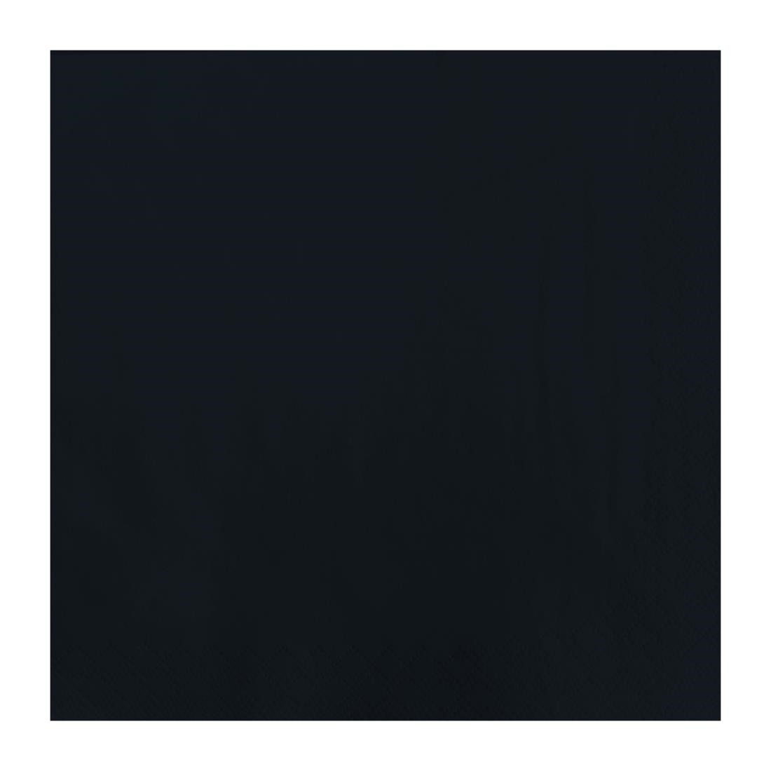 Fasana Professional Lunch Napkins Midnight Black 330mm (Pack of 1500)