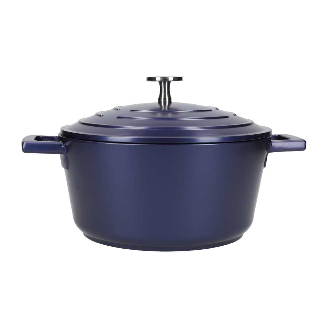 Masterclass Casserole Dish Metallic Blue 2.5Ltr