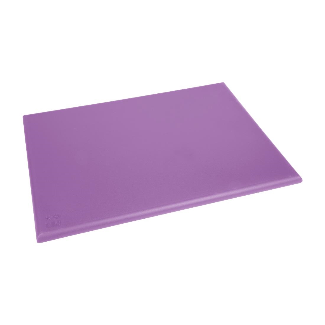 Hygiplas High Density Chopping Board Purple - 600x450x25mm