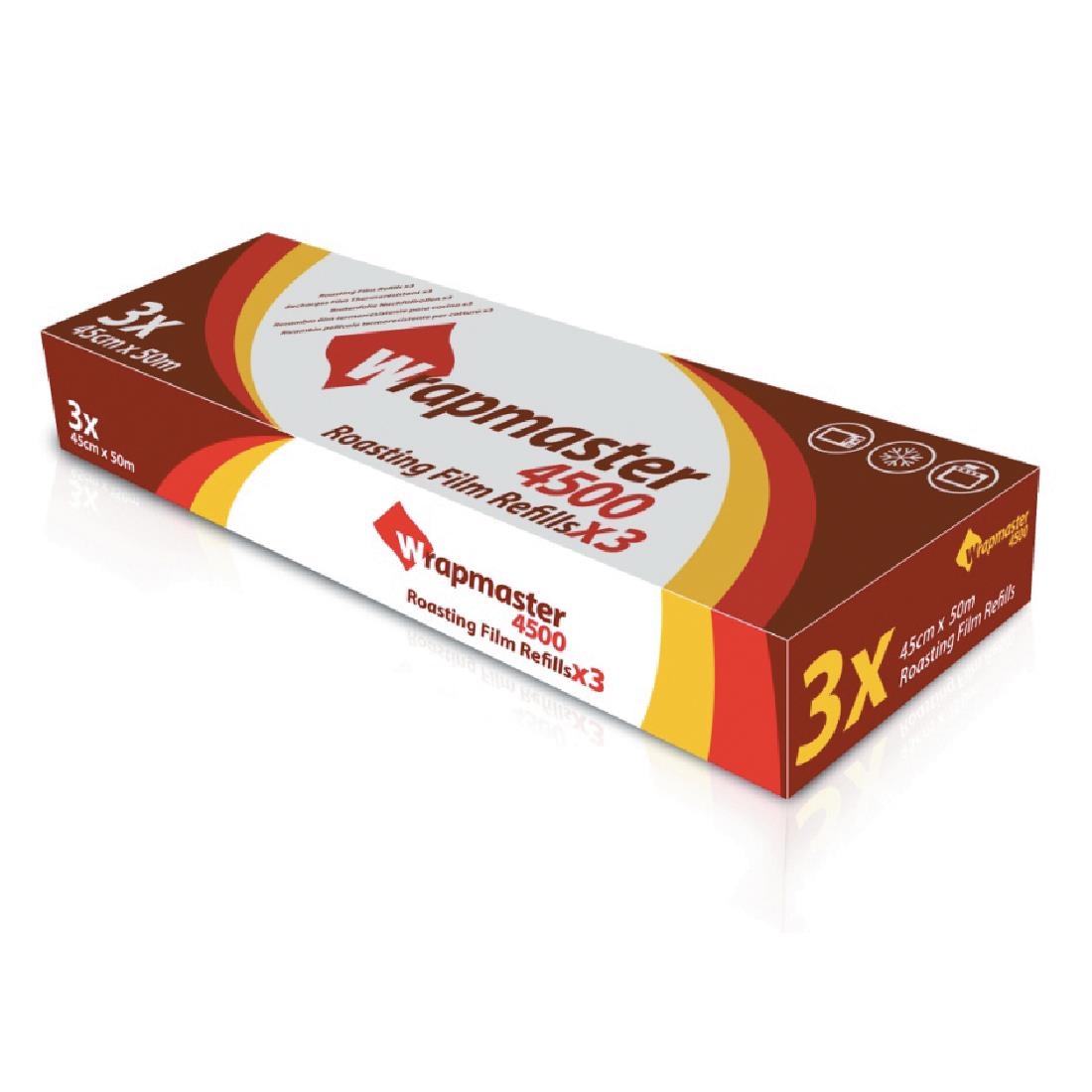 Wrapmaster Roasting Film 450mm x 50m (Pack of 3)