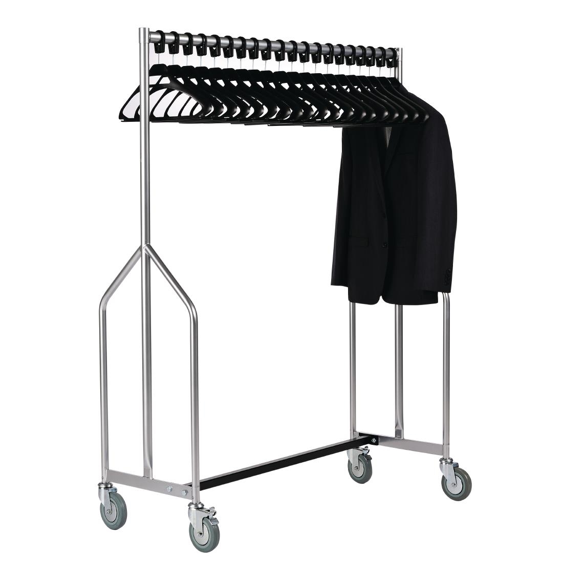 Heavy Duty Z Garment Rail With 20 Hangers