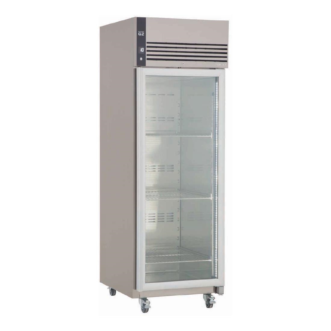 Foster EcoPro G2 1 Glass Door 600Ltr Cabinet Fridge EP700G 10/155