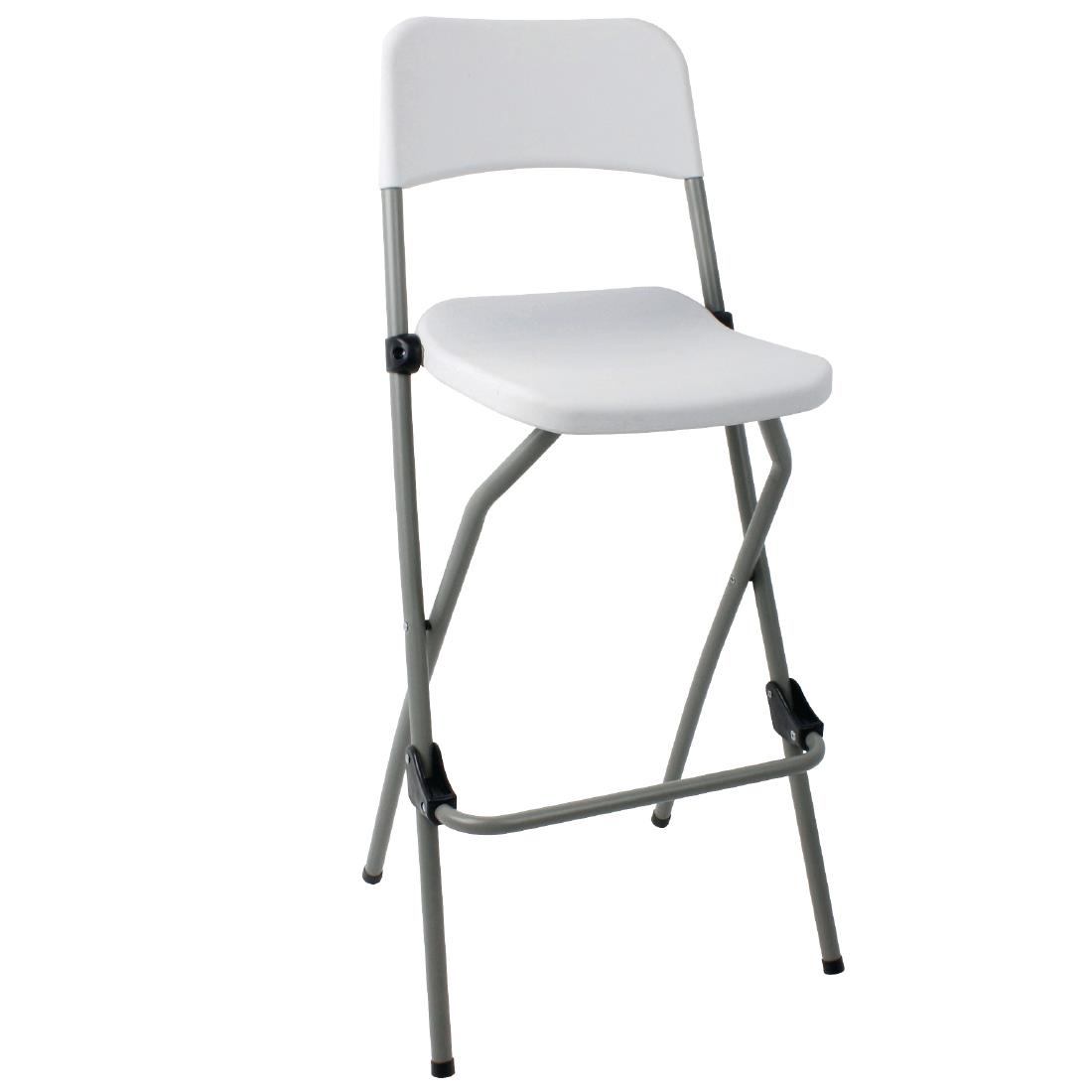 Bolero Folding High Stool (Pack of 2)