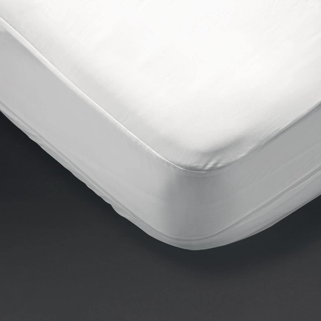 Mitre Comfort Allerzip Smooth Mattress Protector Super King