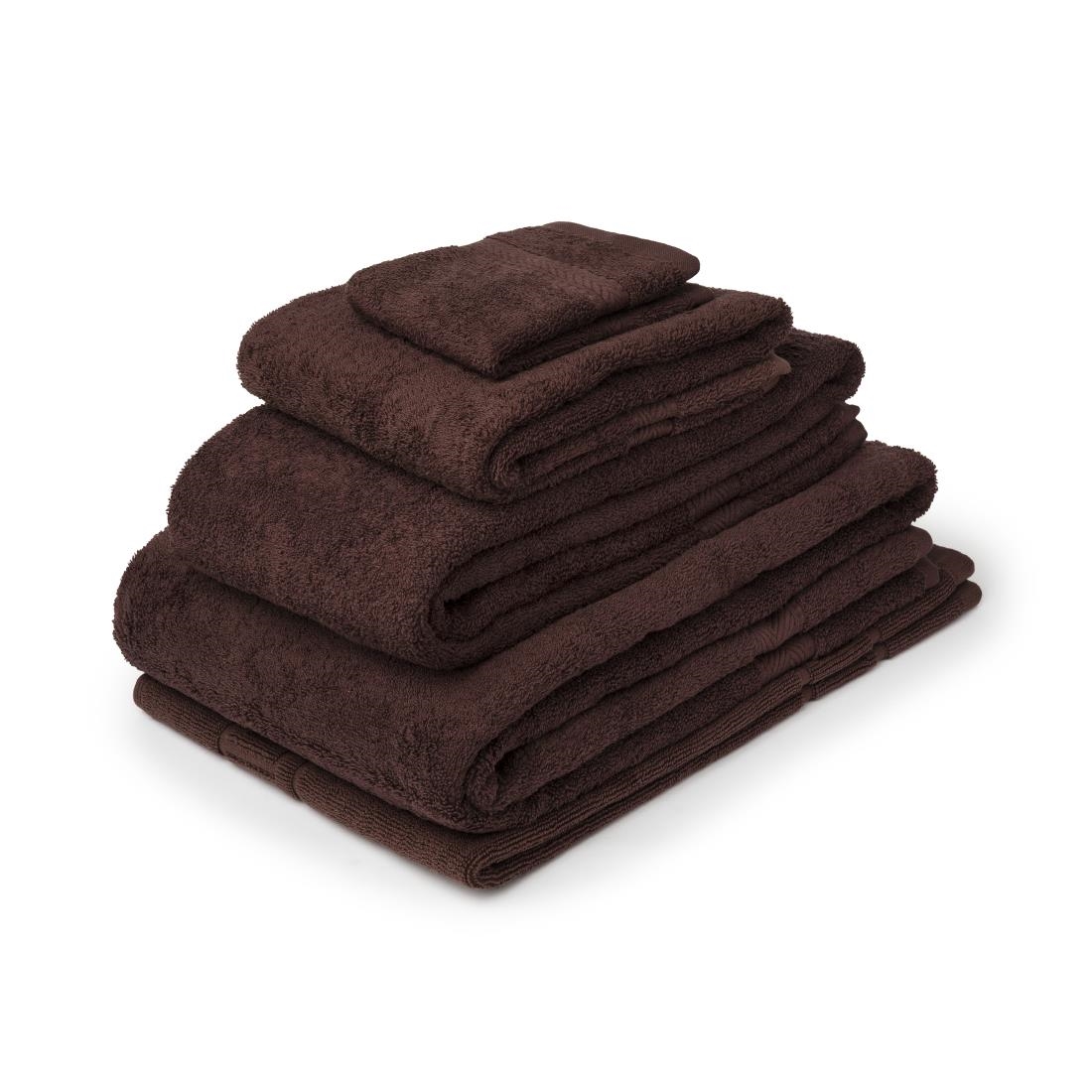 Mitre Essentials Nova Bath Sheet Chocolate