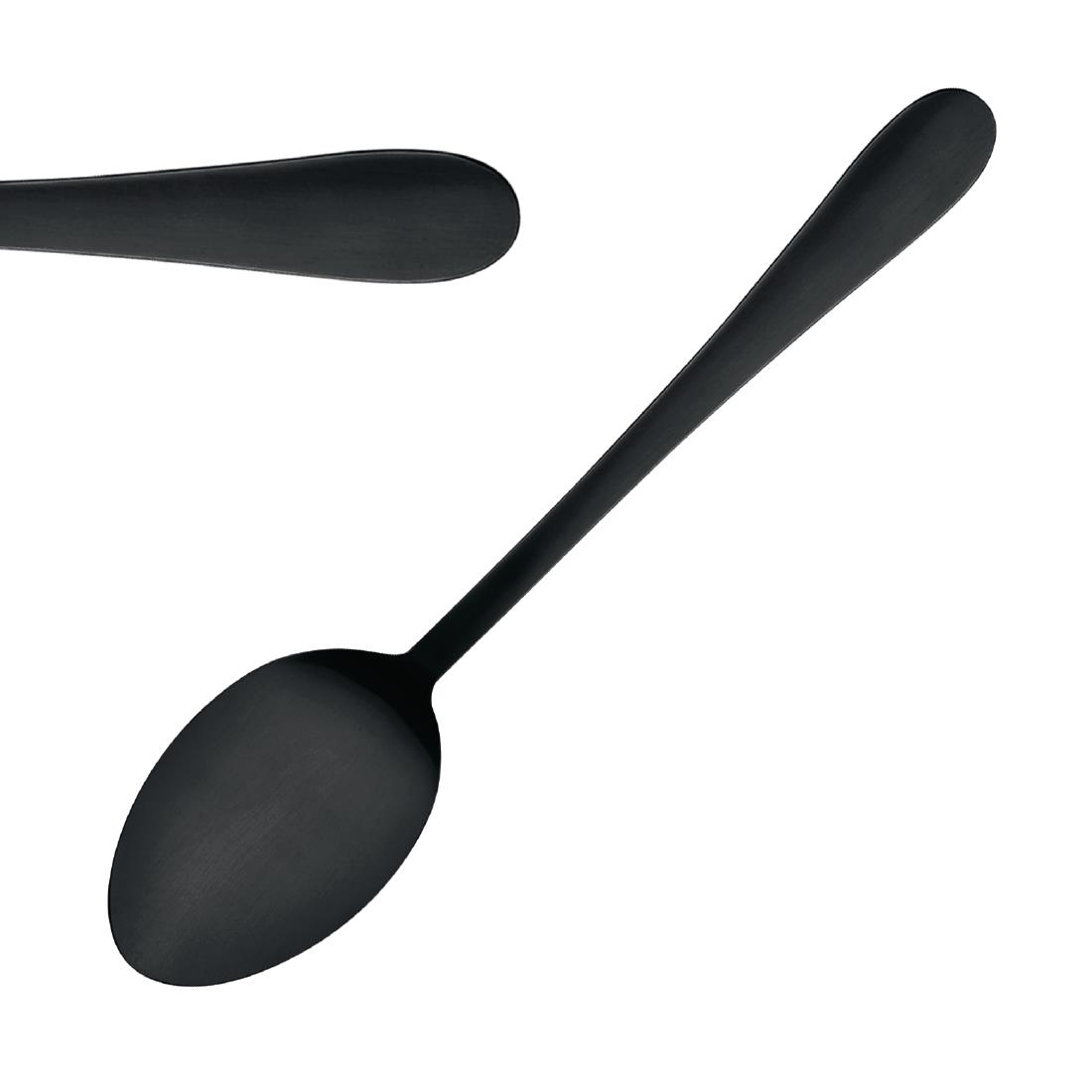 Olympia Etna Black Dessert Spoon (Pack of 12)