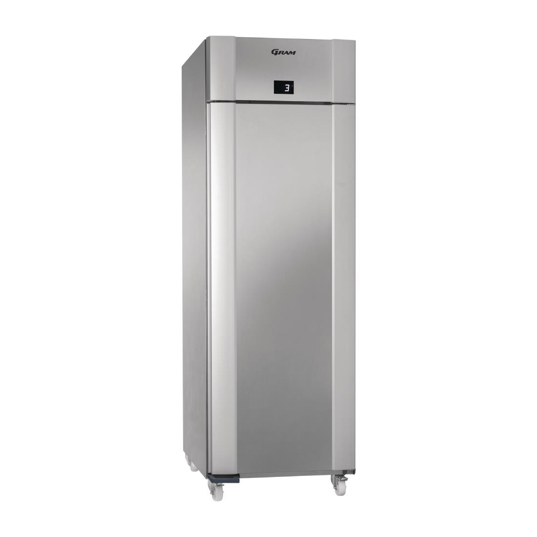 Gram Eco Plus 1 Door 610Ltr Fridge Stainless Steel K 70 CCG C1 4N