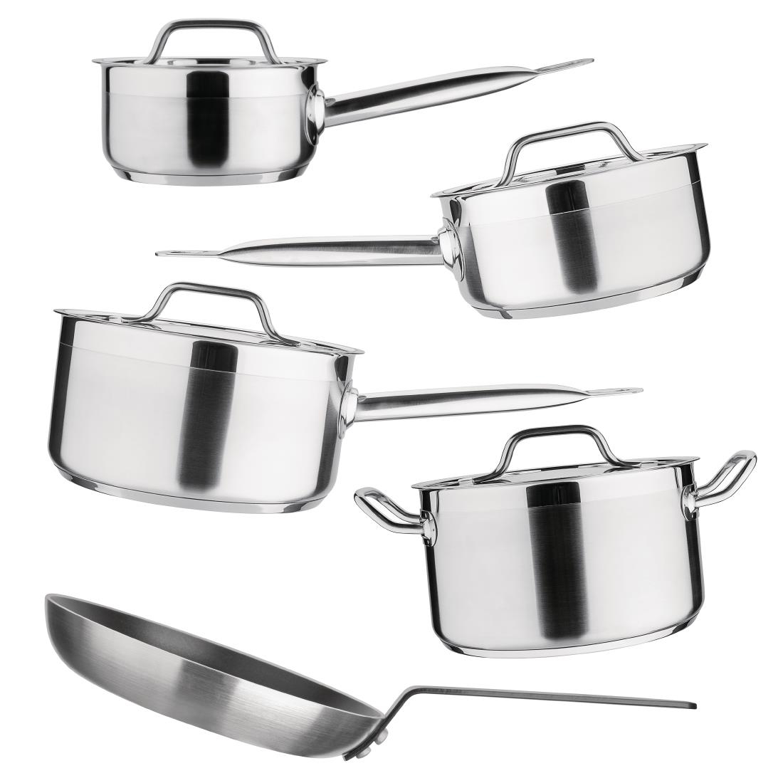 Nisbets Essentials Cook Like A Pro 5-Piece Cookware Set